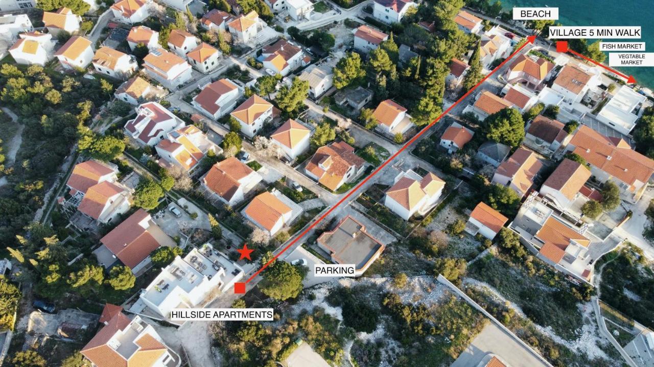 The Grande - Huge Terrace - Amazing Sea Views - Tastefully Furnished - Access To Rooftop Terrace And Gym - Hillside Apartments Rogoznica Rogoznica  Esterno foto