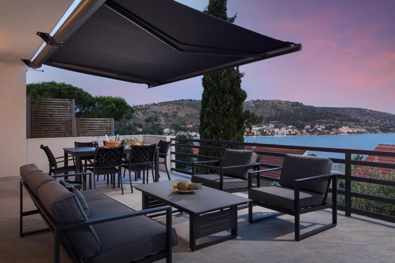 The Grande - Huge Terrace - Amazing Sea Views - Tastefully Furnished - Access To Rooftop Terrace And Gym - Hillside Apartments Rogoznica Rogoznica  Esterno foto